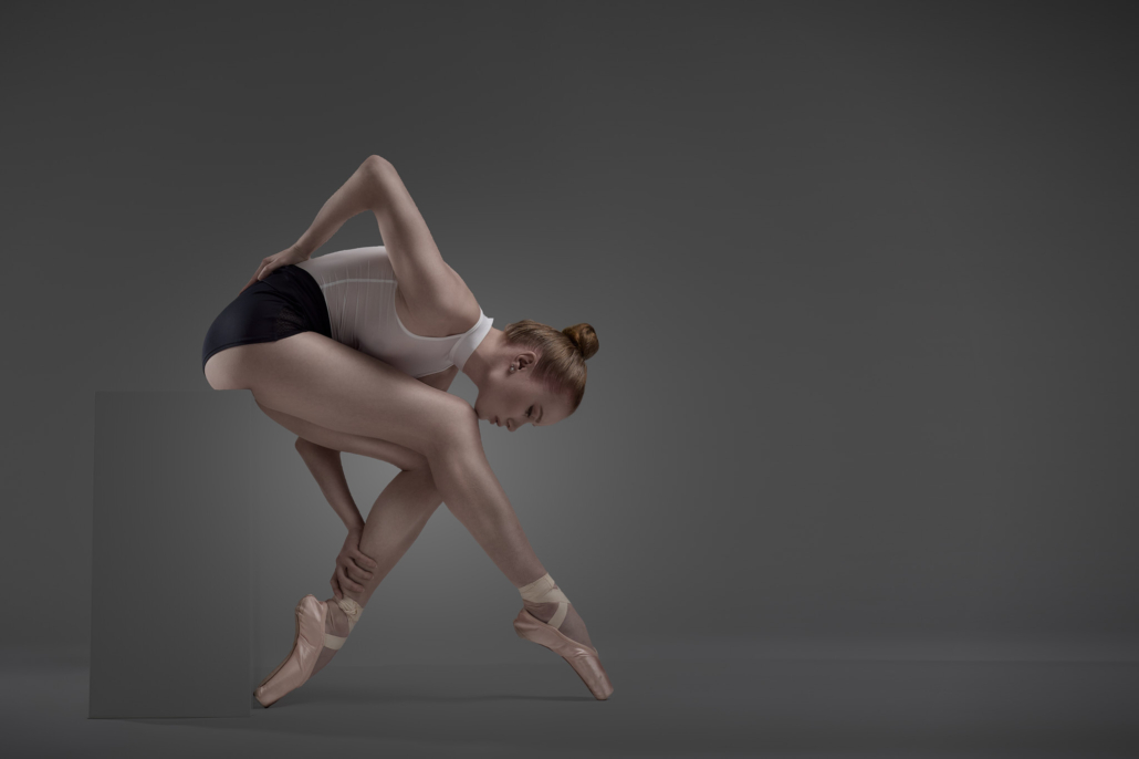 Tänzerin posiert – Ballettfotografie Fotokurs