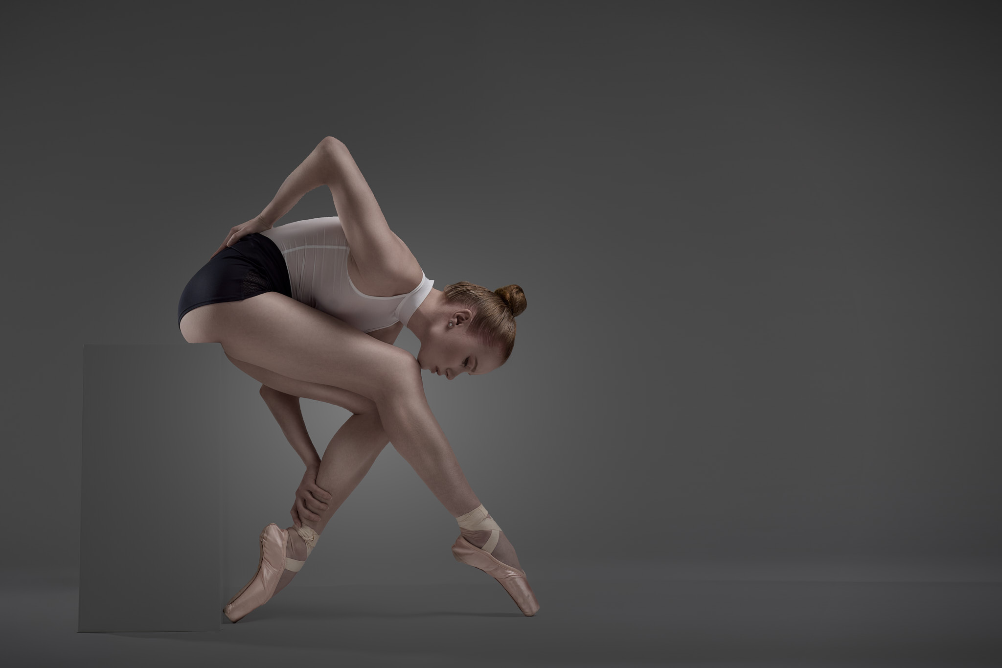 Tänzerin posiert – Ballettfotografie Fotokurs