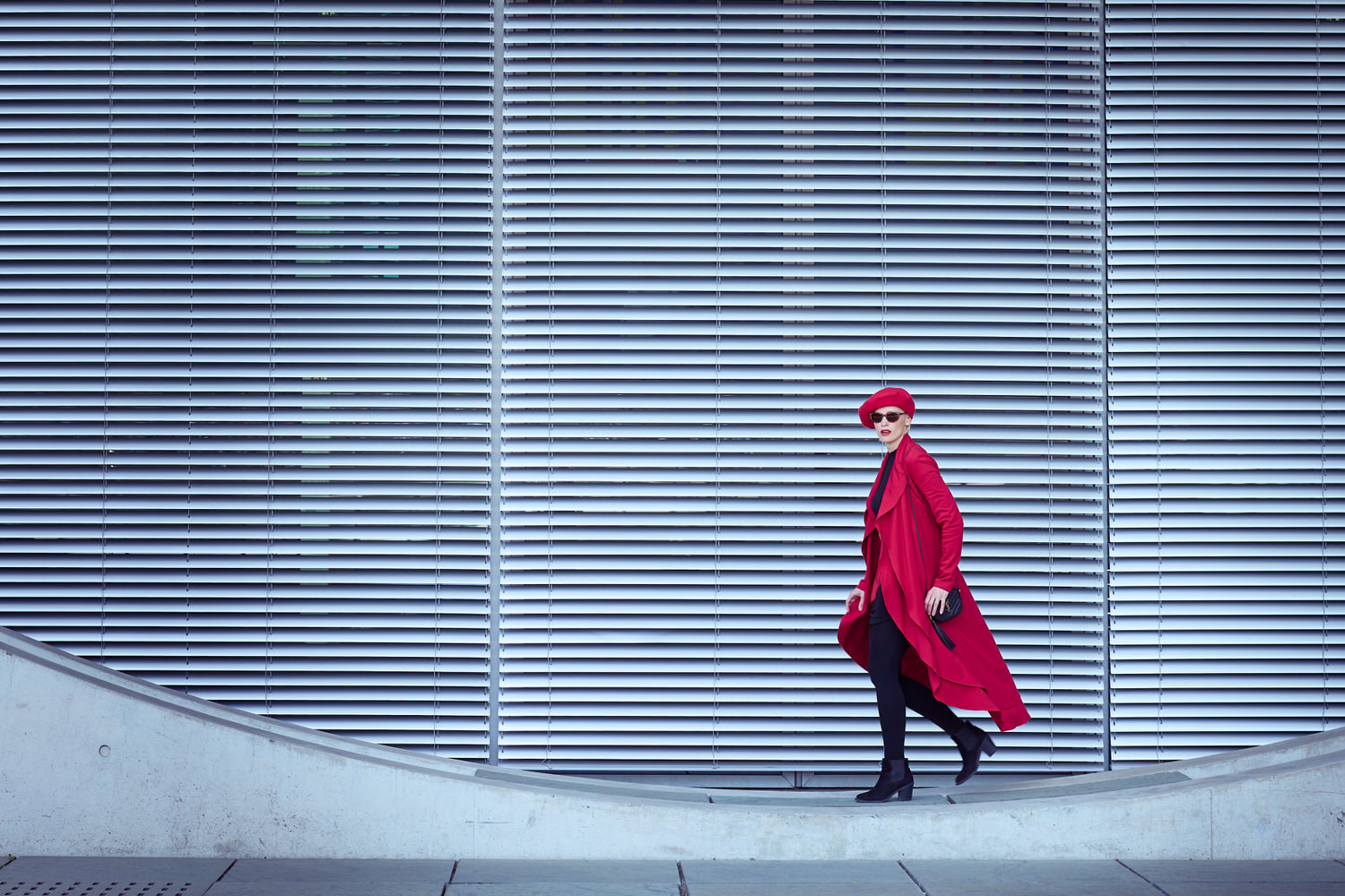 Model-Shooting im Fotokurs Fashionfotografie in Berlin