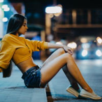 Fashionfotografie bei Nacht in Berlin Fashionbilder Berlin – Modelfotografie bei Nacht mit perfekten Posen
