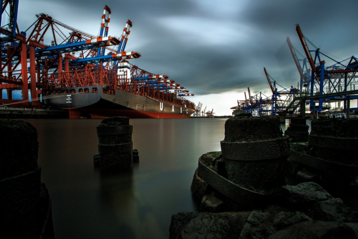 Fotokurs Hamburg Hafen – Langzeitbelichtung von Schiffen