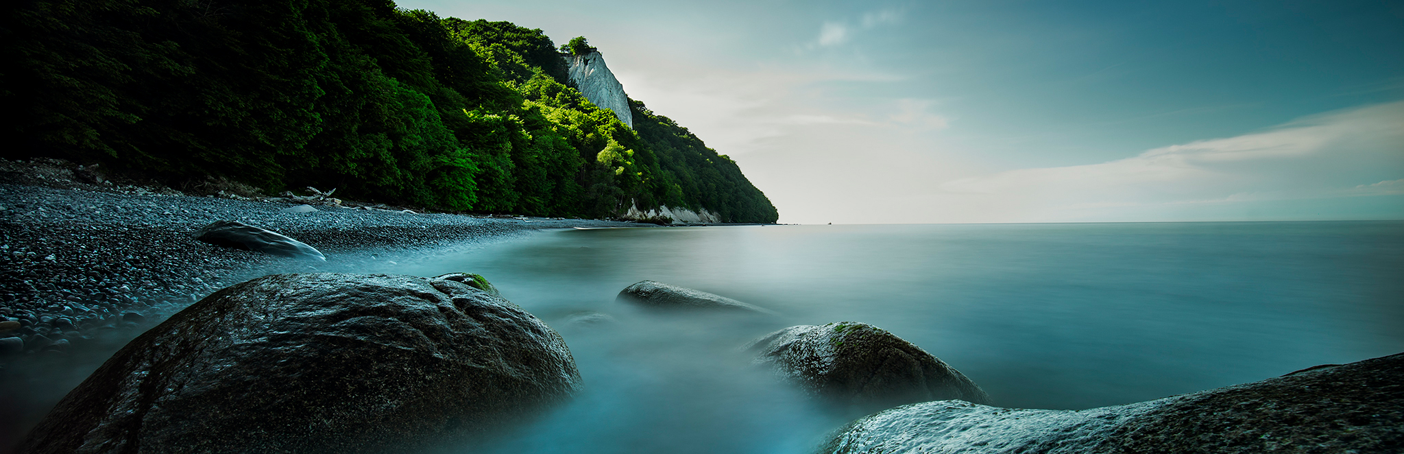 Langzeitbelichtung im Fotokurs Kreidefelsen Rügen