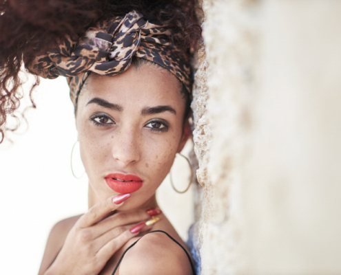 Teilnehmer beim Fotokurs Portraitfotografie mit natürlichem Licht